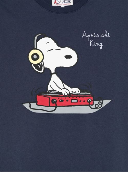 T-shirt uomo maniche corte Snoopy MC2 SAINT BARTH | ARNOTT WARM01639I